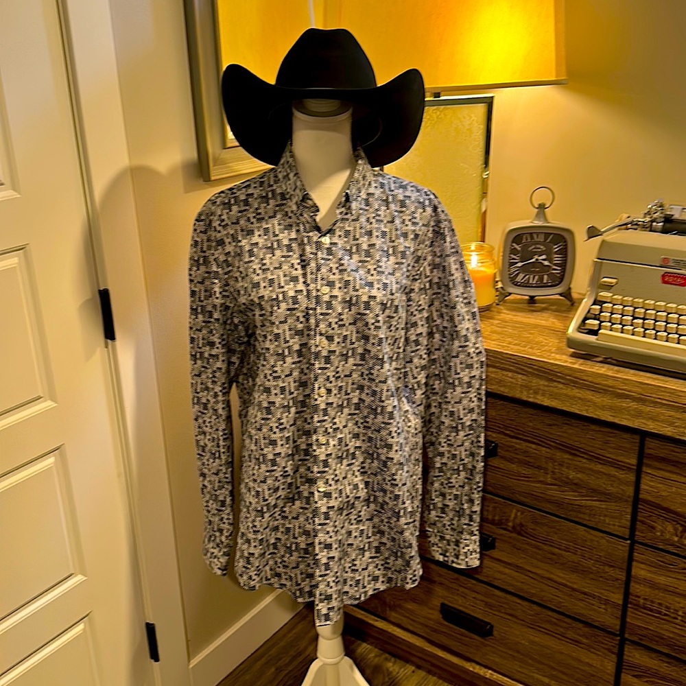 Reaction Kenneth Cole slim fit collared shirt